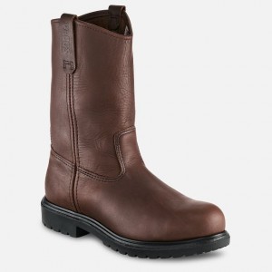 Red Wing 11-inch Safety Toe Pull-On Boot | OBZI-73921