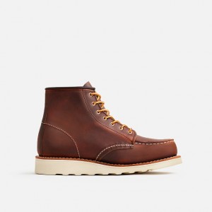 Red Wing 6-Inch Classic Short Boot in Copper Rough & Tough Leather | KWDJ-49802