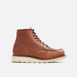 Red Wing 6-Inch Classic Short Boot in Mocha Oro-iginal Leather | BPVR-42713