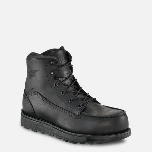 Red Wing 6-inch Waterproof Safety Toe Boot Svarte | UKHJ-82713