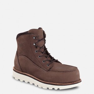 Red Wing 6-inch Waterproof Safety Toe Boot Crepe | BYXH-31742