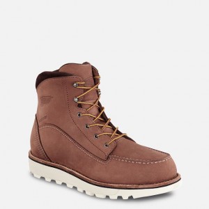 Red Wing 6-inch Waterproof Soft Toe Boot Crepe | SHLK-56819