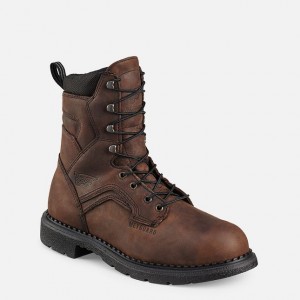 Red Wing 8-inch Waterproof Safety Toe Metguard Boot | DRFP-39824