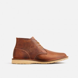 Red Wing Chukka in Copper Rough & Tough Leather | DQCT-27135