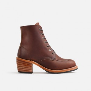 Red Wing Heeled Boot in Amber Harness Leather | KIOU-95487