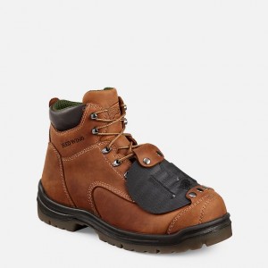 Red Wing King Toe® 6-inch Work Boot 4456 Brune | YFNM-19574