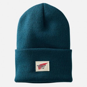 Red Wing Knit Watch Hat in Blue | ZJWQ-64291