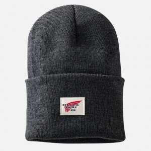 Red Wing Knit Watch Hat in Dark Gray Heather | YXLC-16372