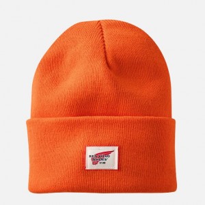 Red Wing Knit Watch Hat in Orange | AMVW-52169