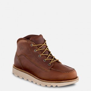 Red Wing Waterproof Soft Toe Chukka Tan | HQBM-50793