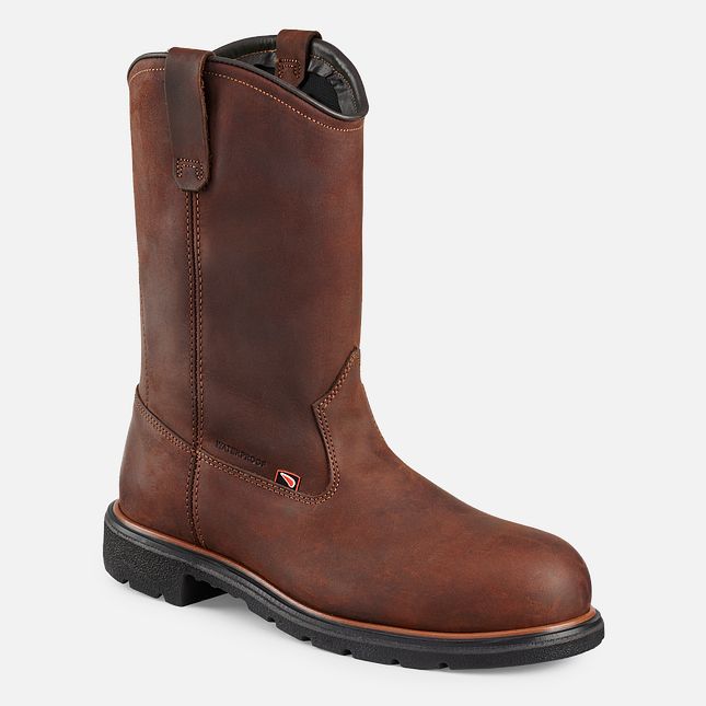 Red Wing 11-inch Waterproof Safety Toe Pull-On Boot | FVYD-45879