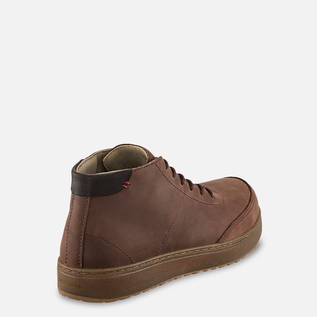 Red Wing 5-inch Safety Toe Chukka Brune | EMJS-25460