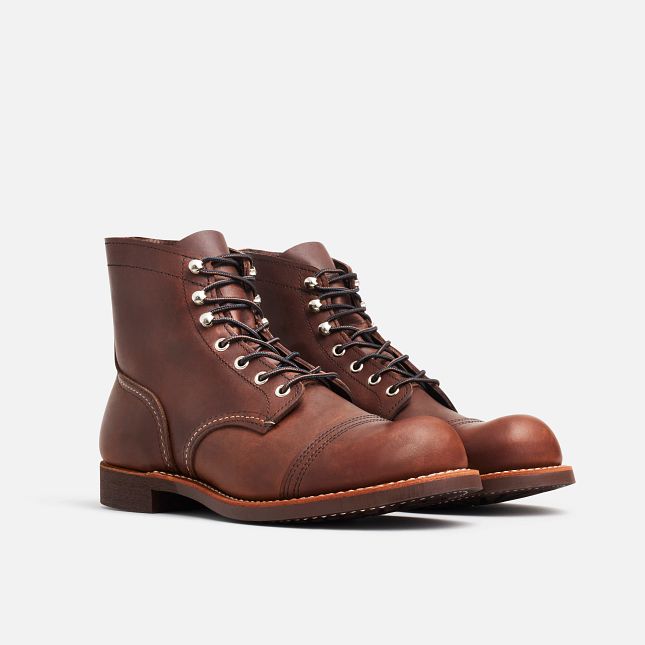 Red Wing 6-Inch Boot in Amber Harness Leather | TWKM-07594