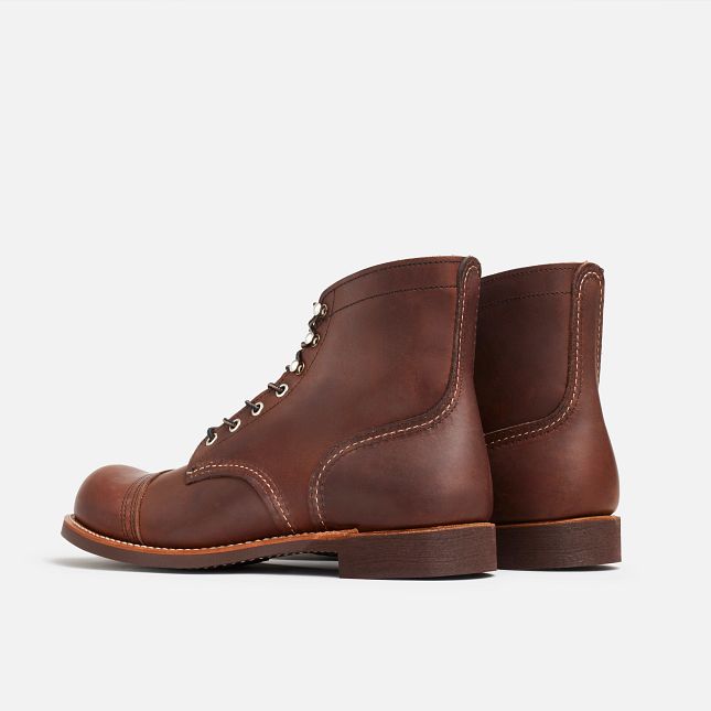 Red Wing 6-Inch Boot in Amber Harness Leather | TWKM-07594