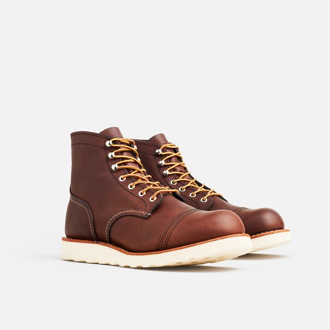 Red Wing 6-Inch Boot in Amber Harness Leather | UZET-60137