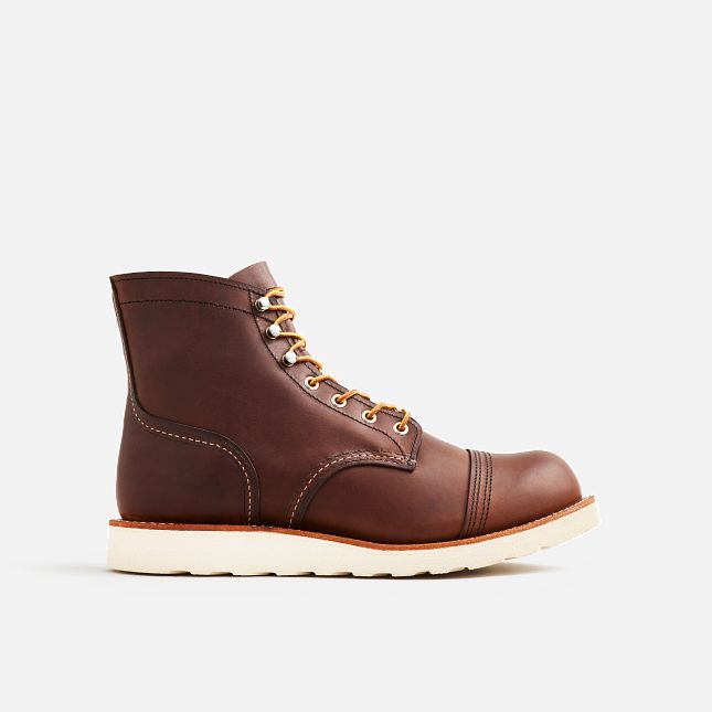 Red Wing 6-Inch Boot in Amber Harness Leather | UZET-60137