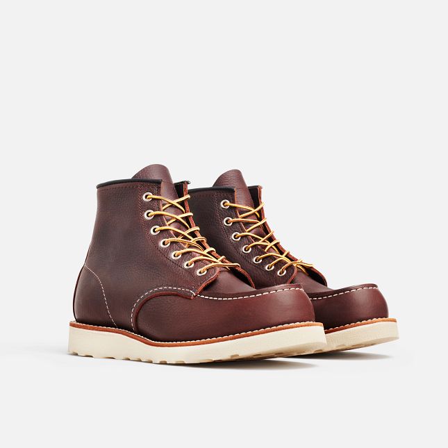 Red Wing 6-Inch Boot in Briar Oil-Slick Leather | TMHK-39645