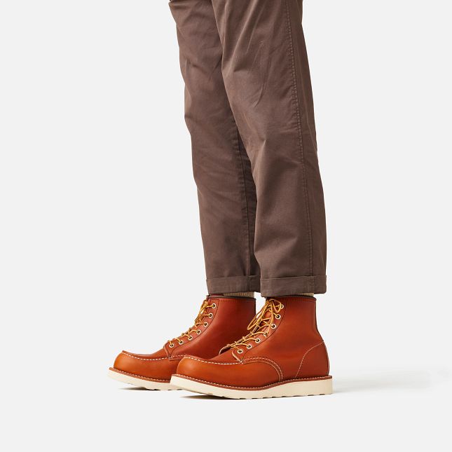 Red Wing 6-Inch Boot in Oro Legacy Leather | QGYC-63179