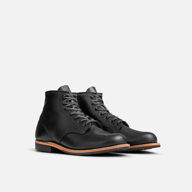 Red Wing 6-inch Boot in Black Excalibur Leather | EMAV-56291