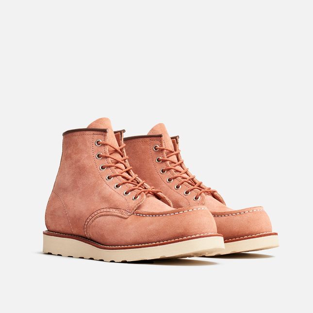 Red Wing 6-inch Boot in Dusty Rose Abilene Leather | ZPDE-31687