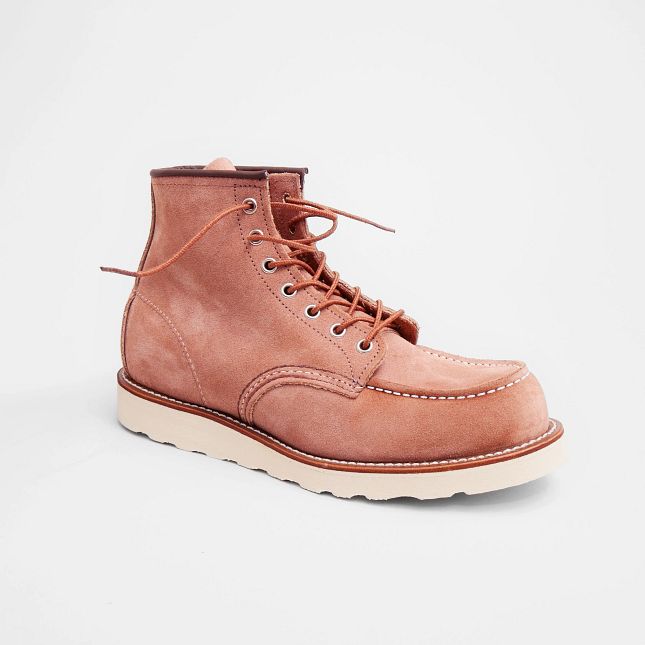 Red Wing 6-inch Boot in Dusty Rose Abilene Leather | ZPDE-31687