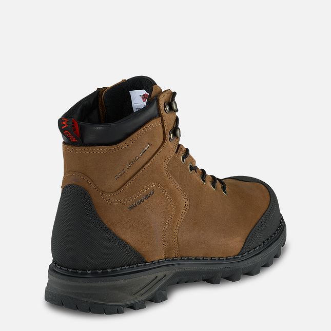 Red Wing 6-inch Waterproof Safety Toe Boot | JPQY-46359