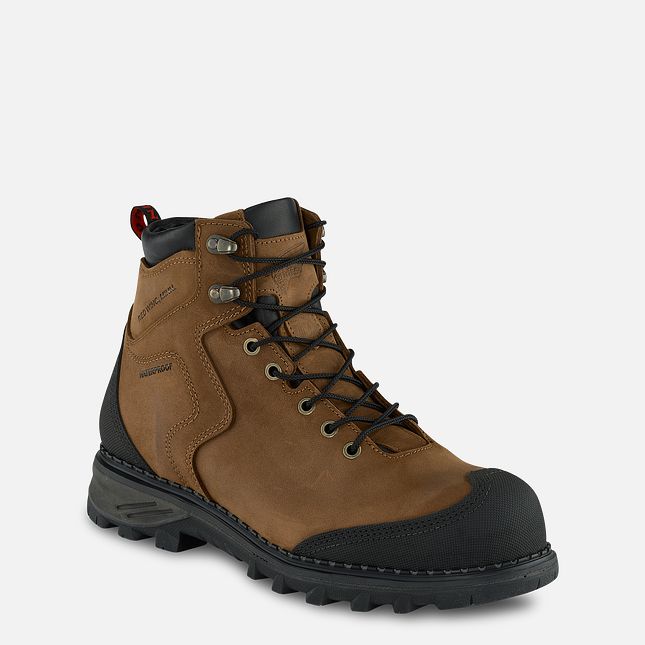 Red Wing 6-inch Waterproof Safety Toe Boot | JPQY-46359