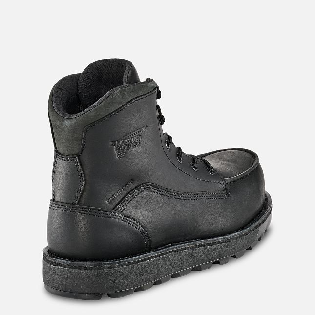 Red Wing 6-inch Waterproof Safety Toe Boot Svarte | UKHJ-82713