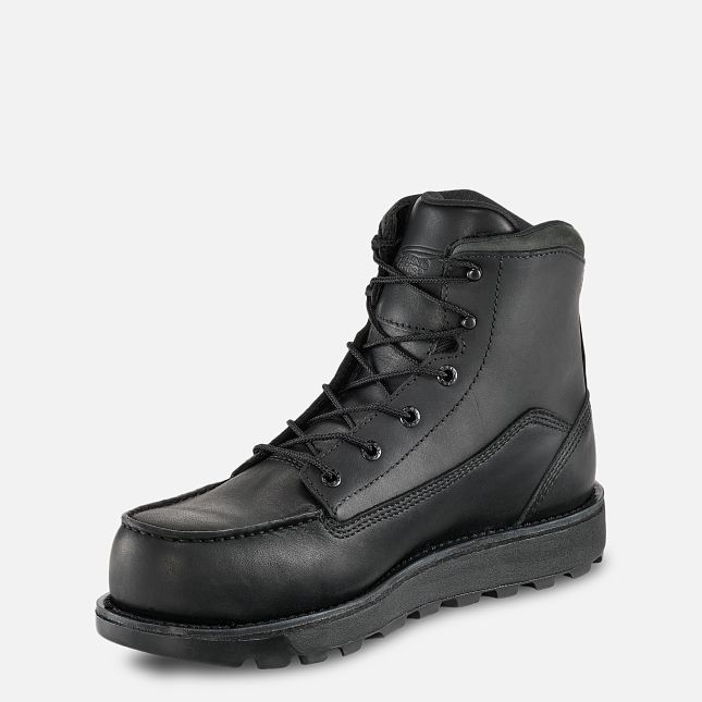 Red Wing 6-inch Waterproof Safety Toe Boot Svarte | UKHJ-82713