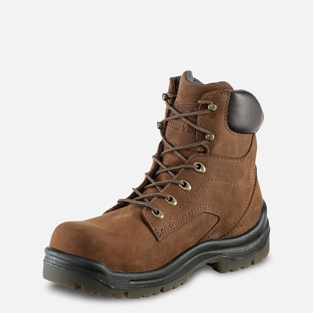 Red Wing 6-inch Waterproof Safety Toe Boot Brune | MXOZ-65972