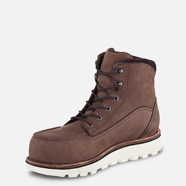 Red Wing 6-inch Waterproof Safety Toe Boot Crepe | BYXH-31742