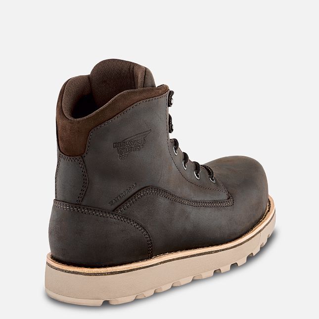 Red Wing 6-inch Waterproof Safety Toe Boot Tan | RLZX-56720