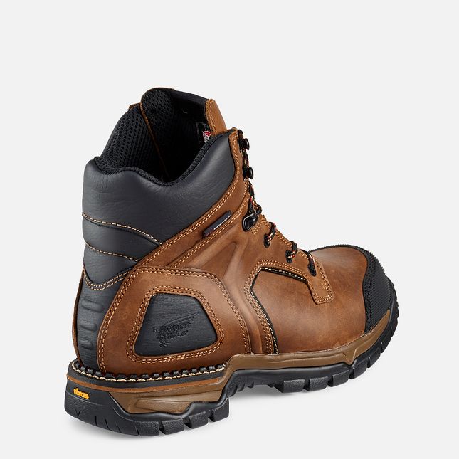 Red Wing 6-inch Waterproof Safety Toe Boot Rød | DLEV-20641