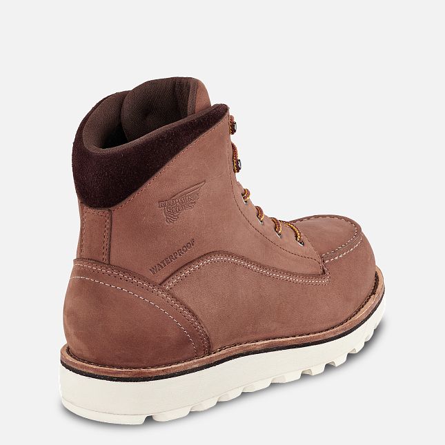 Red Wing 6-inch Waterproof Soft Toe Boot Crepe | SHLK-56819