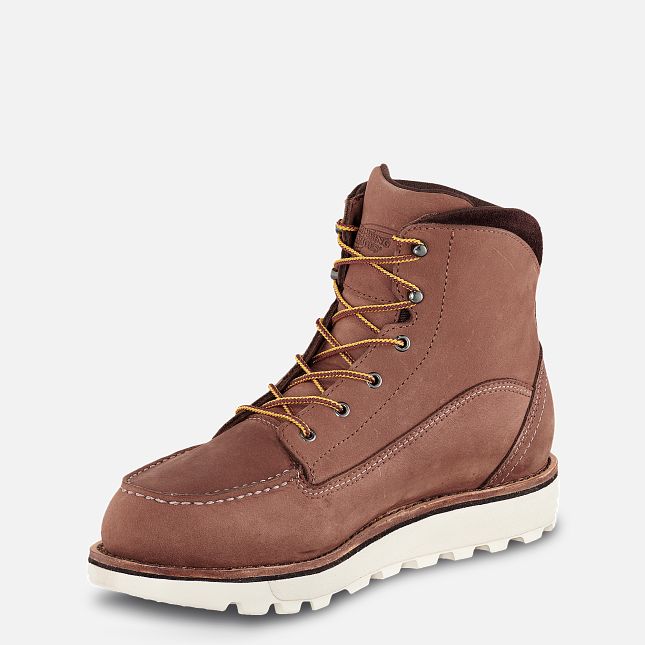 Red Wing 6-inch Waterproof Soft Toe Boot Crepe | SHLK-56819