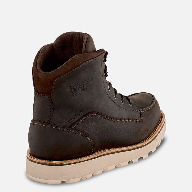 Red Wing 6-inch Waterproof Soft Toe Boot Tan | OJAI-38719