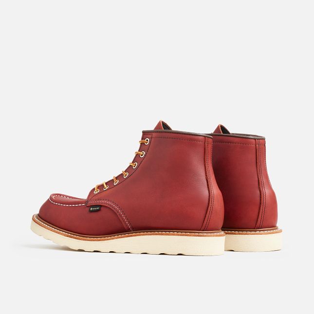 Red Wing 6-inch boot in Russet Waterproof Leather | QFBA-19647