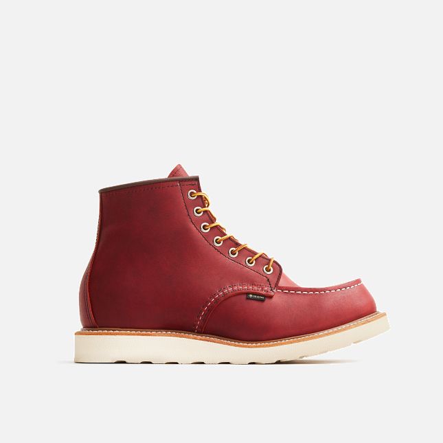 Red Wing 6-inch boot in Russet Waterproof Leather | QFBA-19647