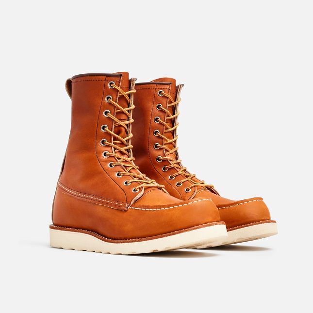 Red Wing 8-Inch Boot in Oro Legacy Leather | XRGY-30657