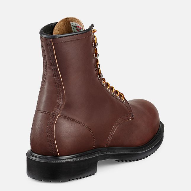 Red Wing 8-inch Safety Toe Boot Svarte | MEPR-39615