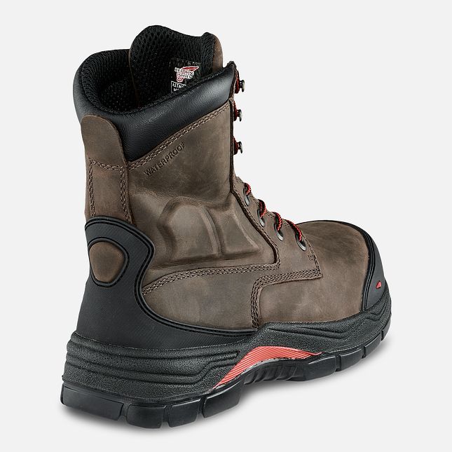 Red Wing 8-inch Waterproof CSA Metguard Safety Toe Boot | YBUC-12803