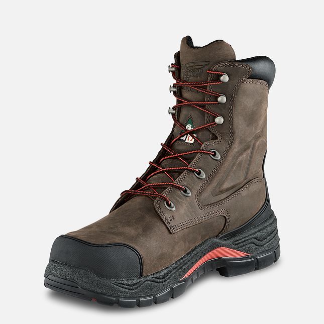 Red Wing 8-inch Waterproof CSA Metguard Safety Toe Boot | YBUC-12803