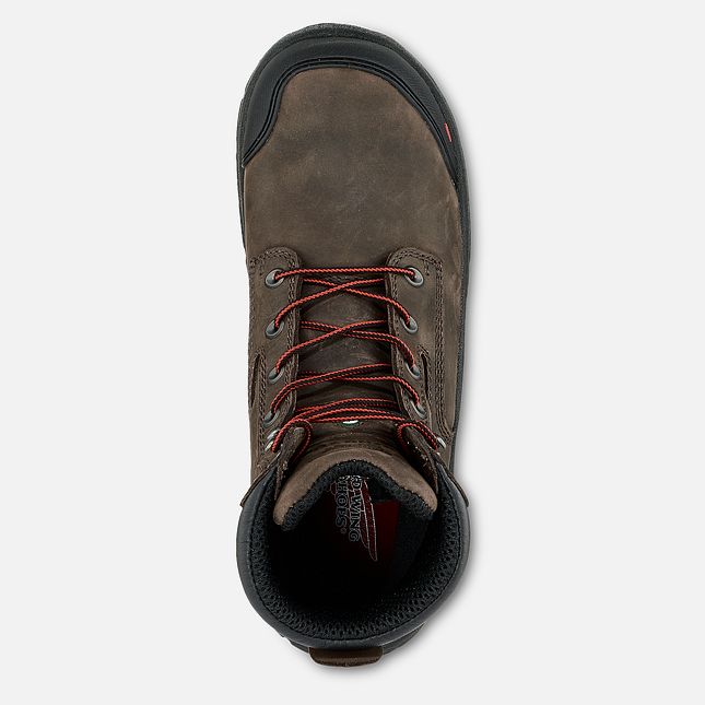 Red Wing 8-inch Waterproof CSA Metguard Safety Toe Boot | YBUC-12803