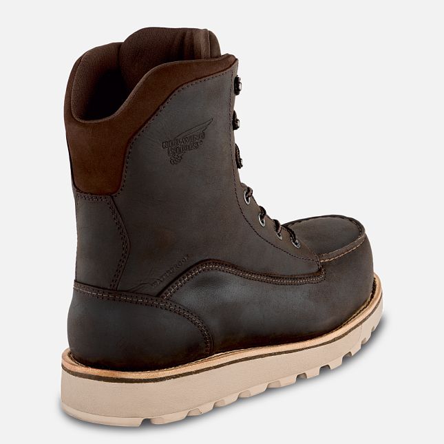 Red Wing 8-inch Waterproof CSA Safety Toe Boot Tan | GJLE-97321