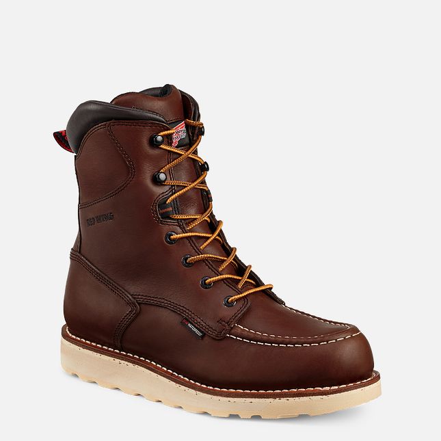 Red Wing 8-inch Waterproof Safety Toe Boot | HSJE-83956