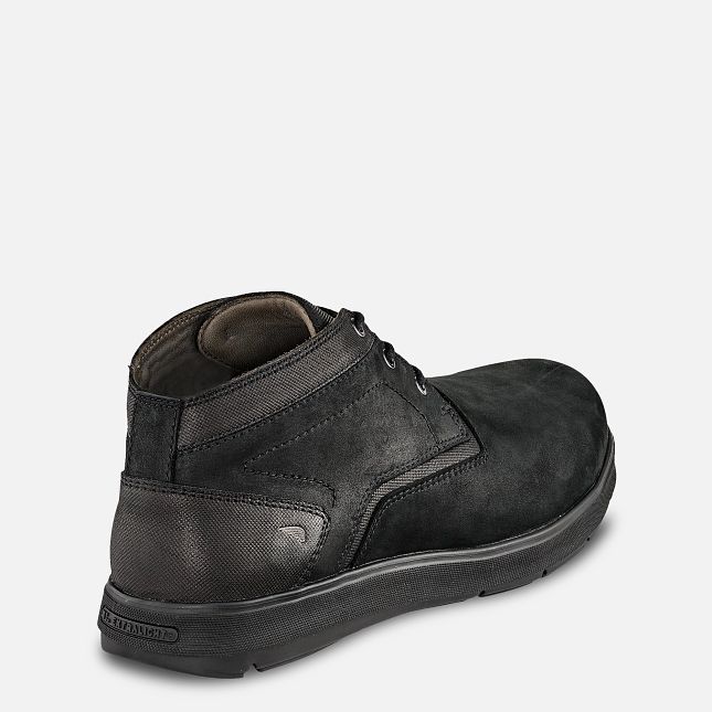 Red Wing CSA Safety Toe Chukka Svarte | EIUT-59603