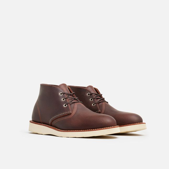 Red Wing Chukka in Briar Oil Slick Leather | EZXD-50128