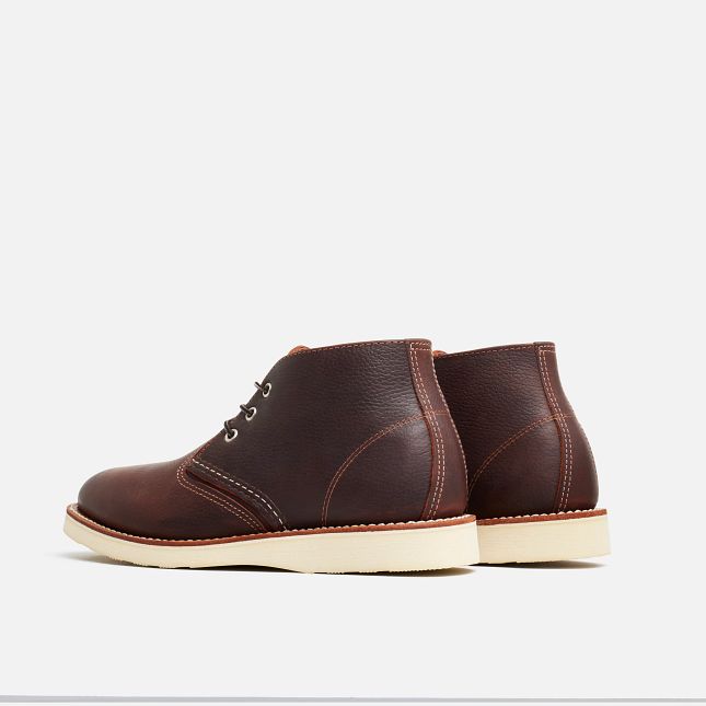 Red Wing Chukka in Briar Oil Slick Leather | EZXD-50128