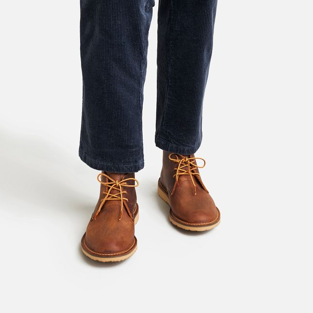 Red Wing Chukka in Copper Rough & Tough Leather | DQCT-27135