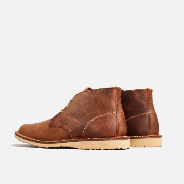 Red Wing Chukka in Copper Rough & Tough Leather | DQCT-27135